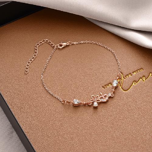 Personality Double Layer Bracelet for Womem Girls Irregular Knot Bangles Elegant Simple Design Fashion Party Style Jewelry Gifts