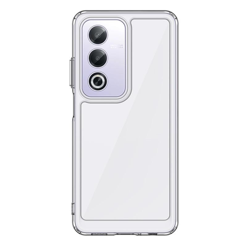 

For OPPO A80 Case OPPO A80 A3 Pro Cover TPU Border Acrylic Backplane Bumper Shield Protective Phone Cases OPPO A3 Pro A80 Funda OPPOA3Pro Global чистый