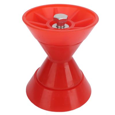 Boat Trailer Roller Assembly with 1 2in Shaft 5in Overall Width Roller Bow Bell Stop for 3in Bracket