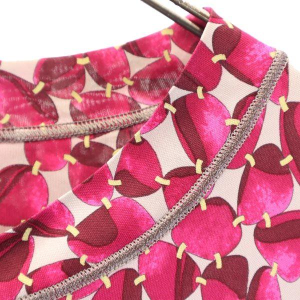 Missoni Made In Italy Overall Handle Long Sleeve Cut 40 Pink Women Used