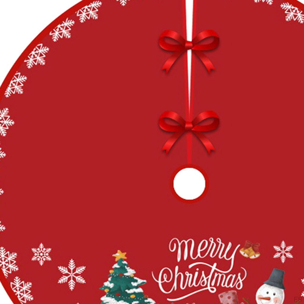 90cm Christmas Tree Skirt Base Cover for Indoor And Outdoor Use