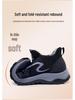 Women's Winter Velvet-Lined Beijing Cloth Shoes - Warm, Non-Slip, Soft Sole Sports Shoes for Middle-Aged and Elderly.