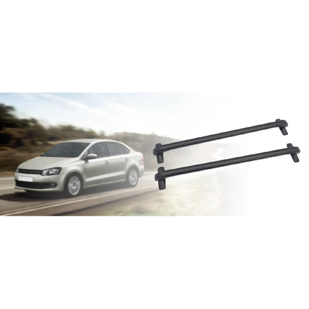 2Pcs Car Top Luggage Rack Car Roof Lockable Luggage Cross Bars Carrier 1m Aluminum Roof Racks Universal Use for 4 or 5 Door Cars