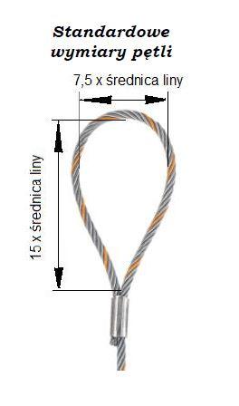 F-TYPE WIRE ROPE SLING 10MM 2MB - ZW 10 2M