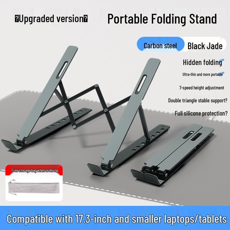 Faltbarer Laptopständer aus Aluminiumlegierung mit Wärmeableitung