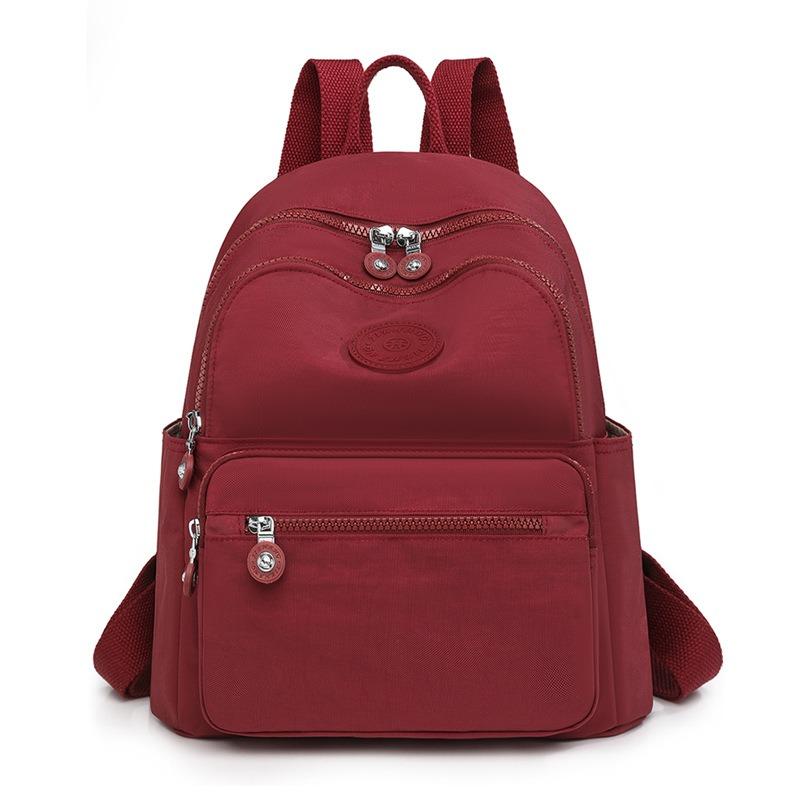 Summer New Backpack Women's Simple Large-capacity Travel Simple Small Bag Backpack Fashionable and Lightweight Schoolbag