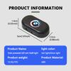 LED Solar Power Car Warning Night Anti-Theft Caution Lamp Flashing For BMW M3 M5 E36 E39 E46 E60 E61 E64 E70 E71 E80 E85 E87 E90 JKQDU1