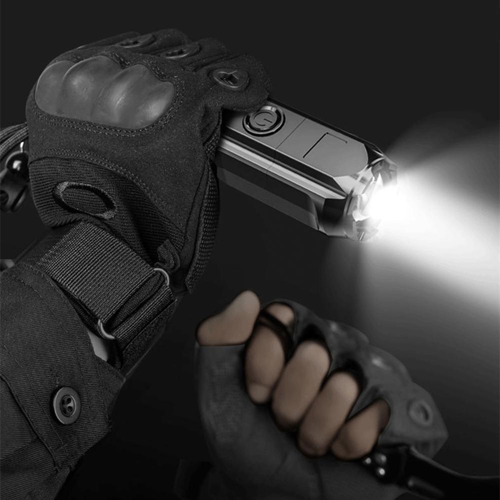 Flashlight Torch ABS Accessories Black LED Most Powerful