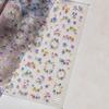 Cute Animal Face 5D Nail Art Stickers Cartoon Cat Bunny Dog Mouse Expressions Simple Self Adhesive Manicure Decal DIY
