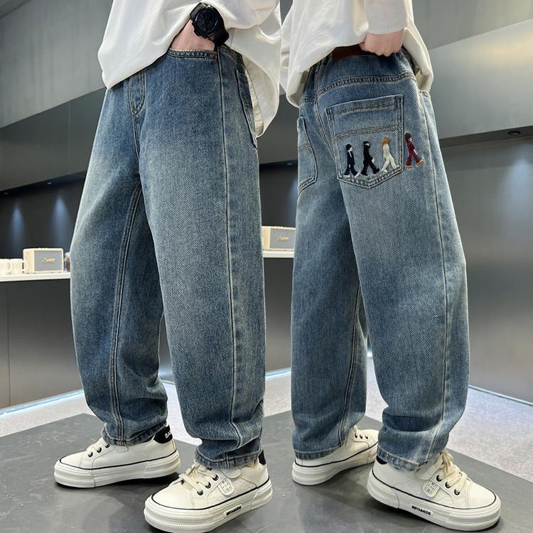 Kinderkleding Jongenskleding Lente Kleding Broeken voor Lente- en Herfststijlen Knappe Jeans voor Lente Jongens