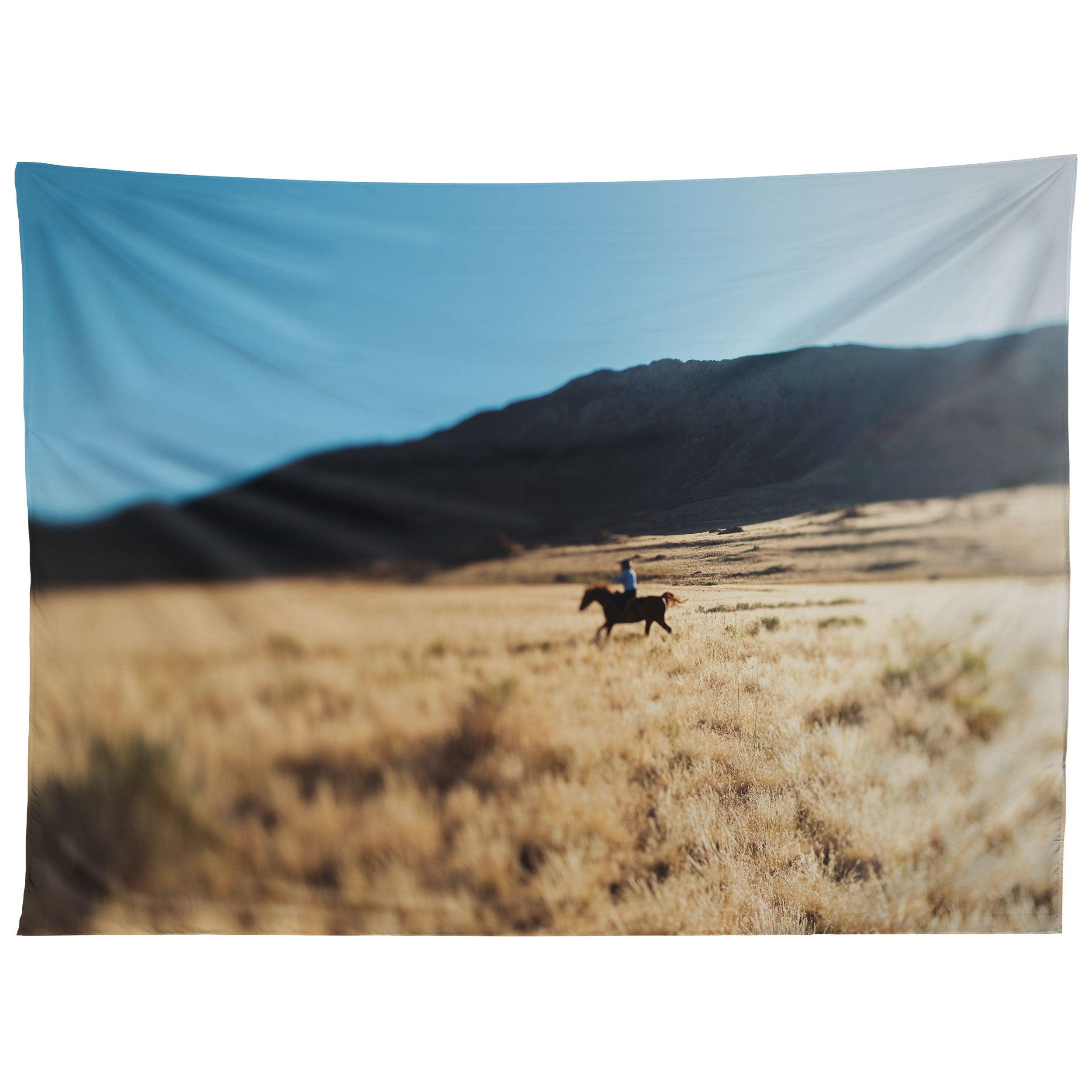 HOW THE WEST WAS WON tapestry 75x100