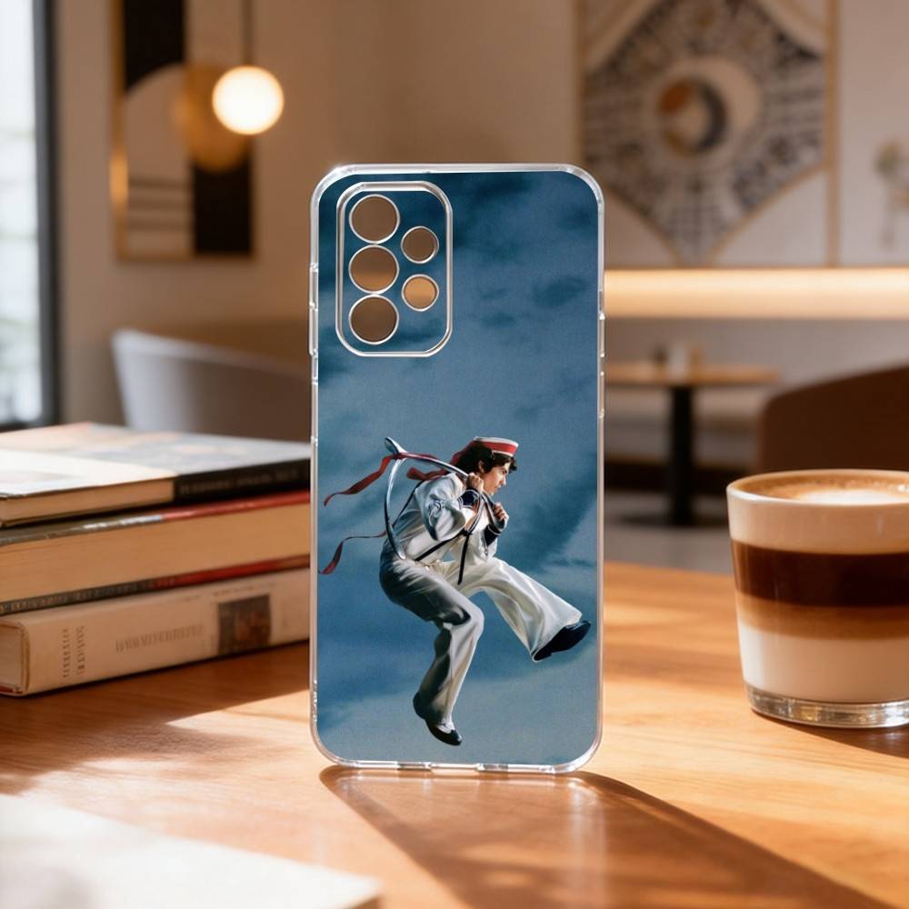 

C-Conan G-Gray singer Phone Case For Samsung S25,S24,S21,S22,S23,S30,Ultra,S20,Plus,Fe Transparent Cover Samsung S235G