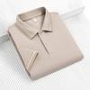 JOW Men's Washable Wear-Resistant Short Sleeve Polo Shirt