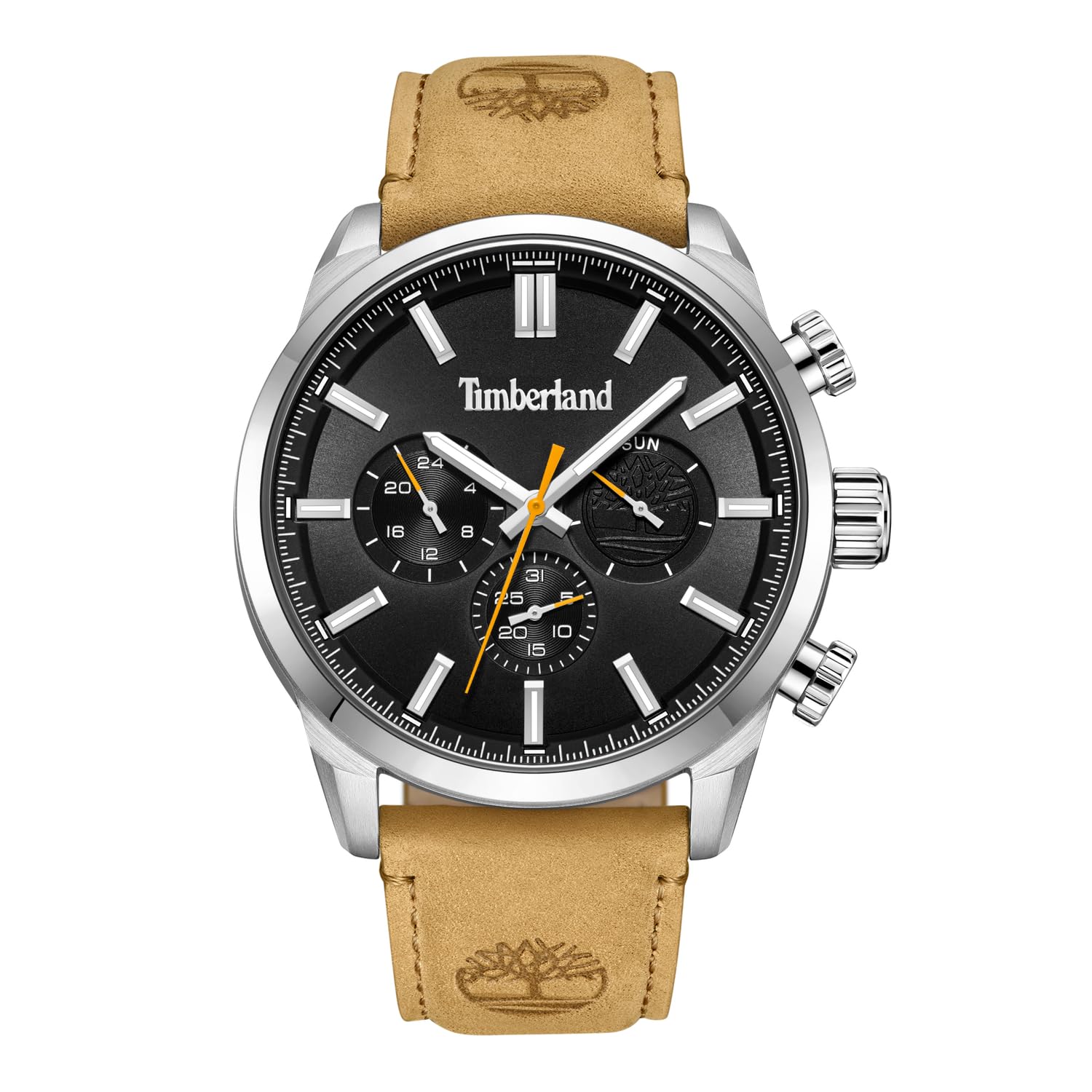 

Timberland HENNIKER II TDWGF0028701 Brown Men s Watch, чорний