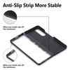 For Samsung Galaxy Z Fold4 5G Magnetic Case Leather+TPU Phone Cover with Screen Film