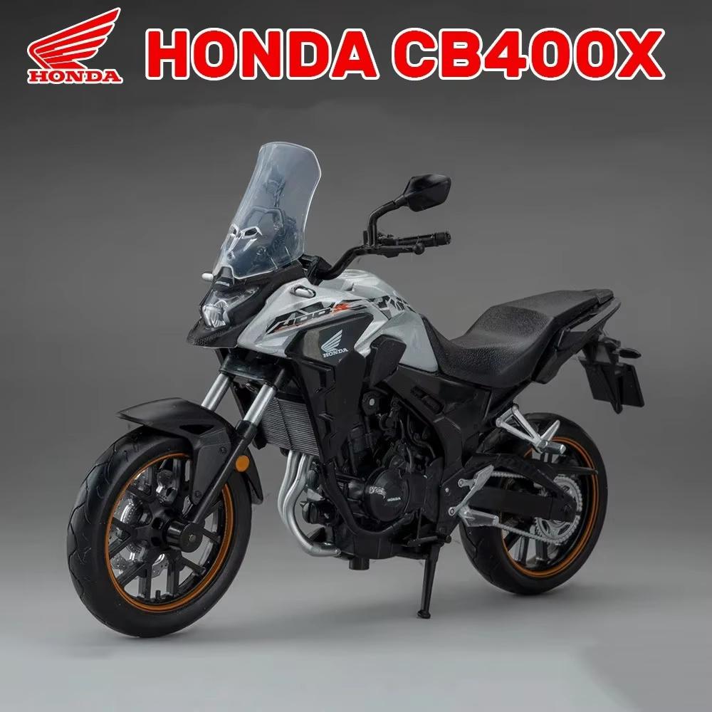 

1:12 Honda Cbr1000 Cb400x Alloy Model Diecast Motorcycle Toys Car Front Wheel Steering Sound Light Miniature Motorbick Boy Gifts