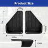 FL3Z16A455BA Trittbrett-Endkappe Hinten Links und Rechts Passend für Ford F-Serie 150 2015-2020, Super Duty 2017 Ford F-250, F-450, F-550 Ersetzt