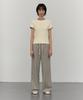 CITTA Every Day Comfort Ringer T-Shirts_Ctt355(Beige)