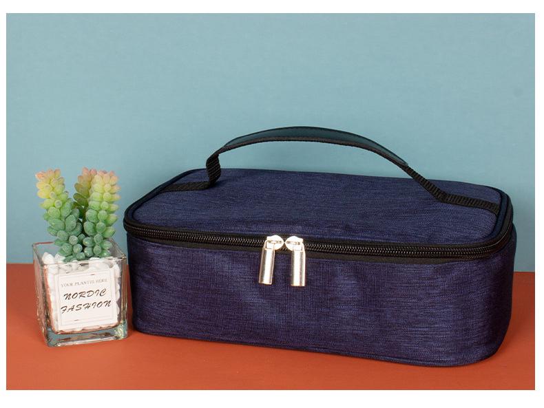 Insulated Portable Lunch Bag - Small Capacity, Unisex Design