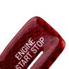 Carbon Fiber Keyless Engine Start Stop Button Decor Trim Cover for Corvette C7