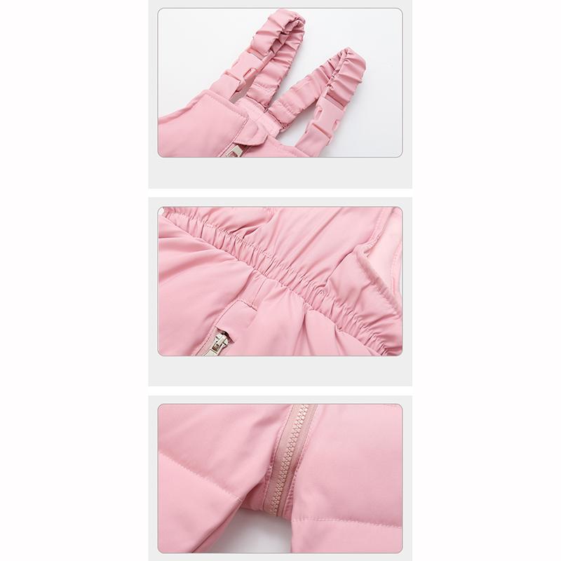 Children's Down Jacket Suit Boys Girls Thickened Winter Style