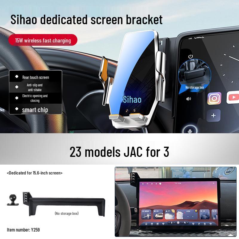 Sihao E10X Flower Fairy Wireless Charging Phone Holder & Car Navigation Mount