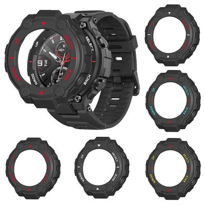 Soft PC Protector Case Cover For Xiaomi Huami Amazfit T-Rex Smartwatch Protective Shell Frame For Huami Amazfit Trex Pro