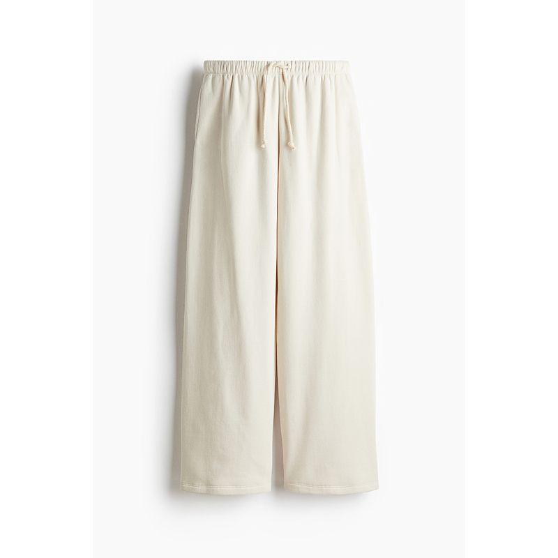 

HM Женская одежда Брюки Летние Брюки для йоги Фитнес Свободные Прямые Широкие штанины Джоггеры 1199249 Light Beige 165/80