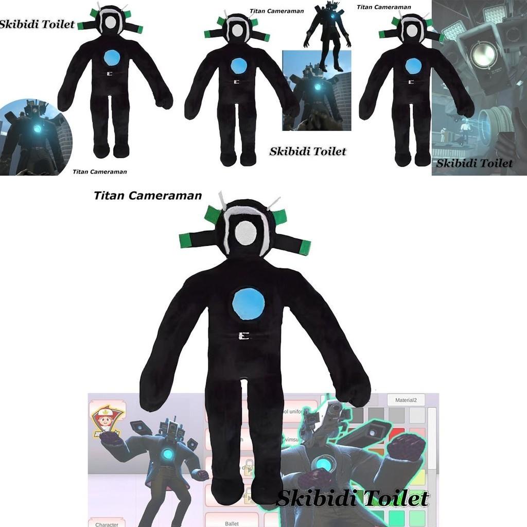 Skibidi Toilet Plush Toy Titan Cameraman Character 30cm/11.81in Soft And Adorable