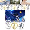 Stunning Unicorn Heart Pendant Necklace In Colorful Design With Adjustable Chain Length