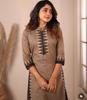 Indisches Designer-Kurta-Hose-Dupatta-Set für Damen, Bollywood-Top, Tunika, Salwar Kameez, Kurti-Kleid