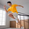 Li-Ning Fitness Series Letter Round Neck Pullover T-Shirt Men Tops Fresh-Fruit-Yellow ATST035-2