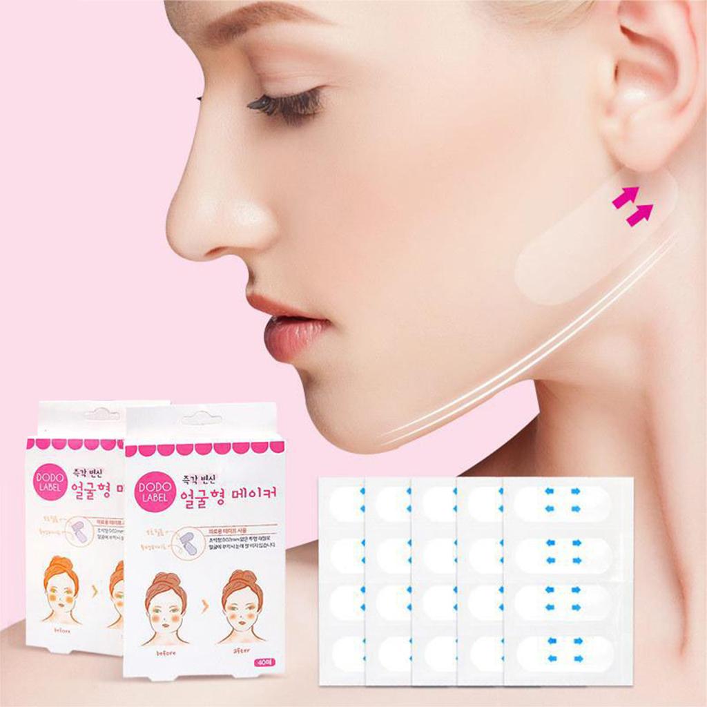 Face Lift Tape V Shape Face Sticker Neck Eye Wrinkle Lifting   Lasting for Women Makeup