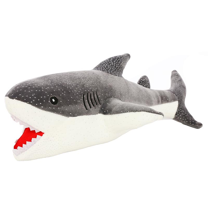 Rainstorm Shark Plush Toy - Marine Life Figure Children's Hug Pillow Birthday Gift Doll