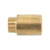 Hot And Cold Water Brass Tap Extension G1/2 Thread Connector Standardized Size