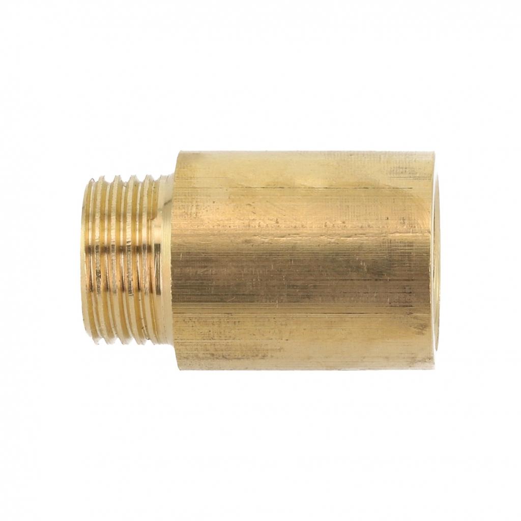 Hot And Cold Water Brass Tap Extension G1/2 Thread Connector Standardized Size