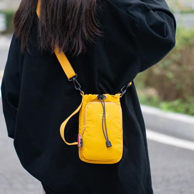 Draw Mobile Phone Bag, Shoulder Crossbody Handbag, Student Simple Casual Women's Bag, Commuter Small Square Bag Tide