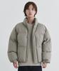 Musinsa Standard Daily Puffer Short Padded Jacket [Grayish Beige]