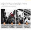 Car Plush Neck & Waist Pillow Set - Bone-Shaped Headrest Pair