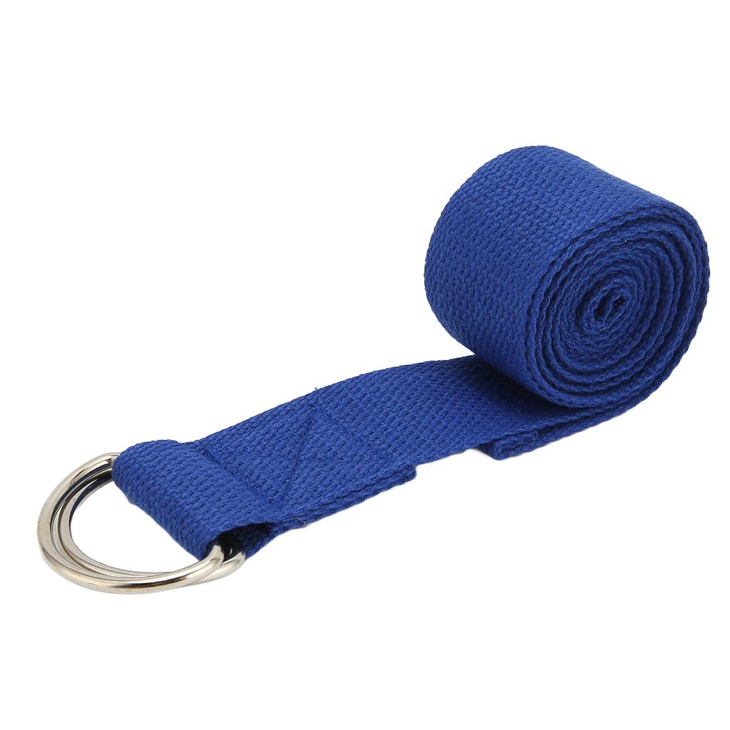 70.87in Yoga Tension Strap Flexibility Stretching Exercise Resistance Bands for Fitness Pilates Blue