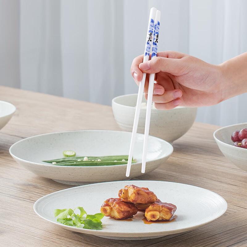 Blue and White Porcelain Ceramic Chopsticks