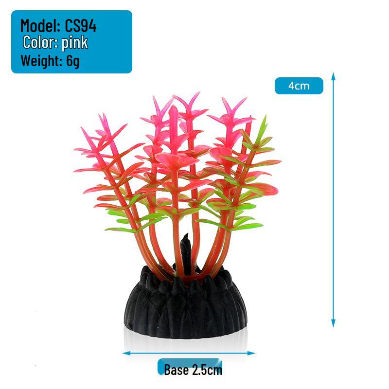 Yapay Akvaryum Dekorasyonu: Plastik Su Bitkileri ve Çiçekleri