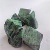 Natural Epidote Mineral Fuchsite Crystal Stone Rock Chips Specimen Healing Collection Natural Crystal Fish Tank Stone