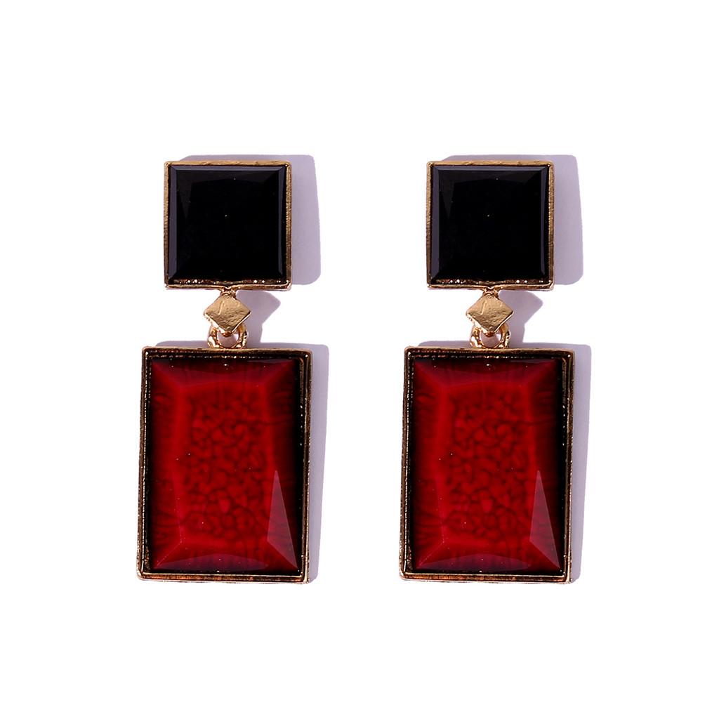 

Earrings Minimalist Resin With Geometric Design For Women Fashion Summer