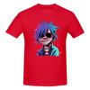 Gorillaz 100 Cotton Tshirt Unisexsoversized T Shirts Unisex Round Neck Short Sleeve S6xl