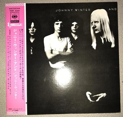 LP Schallplatte JOHNNY WINTER AND  Johnny Winter And SONP50362 CBS SONY 1973 Japan Rock Gebraucht