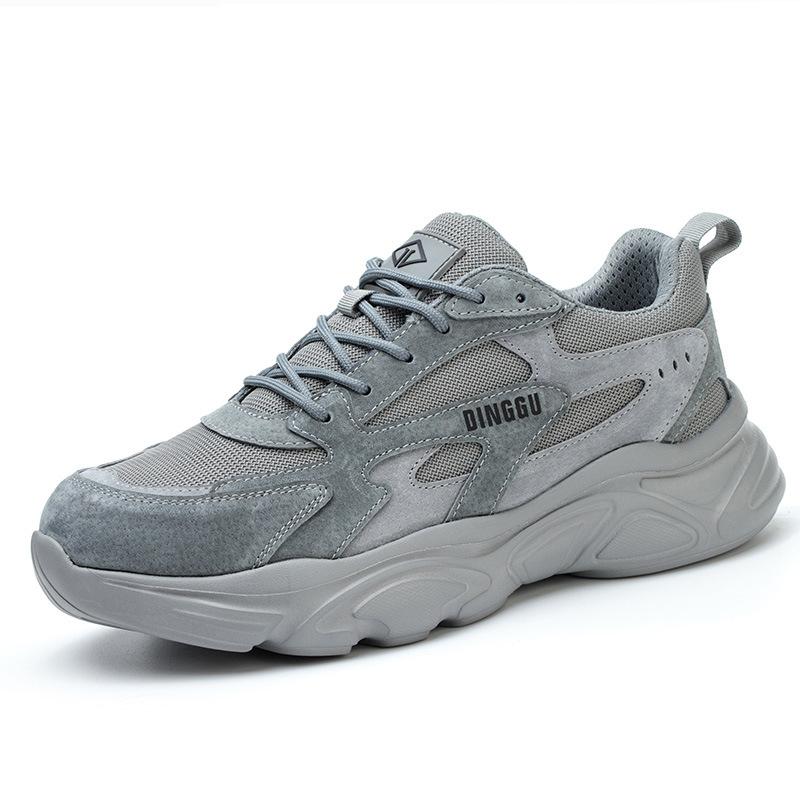 

Oulylan Men S Safety Work Boots Steel Toe Anti-Puncture Breathable Summer Anti-Slip Lightweight Comfortable Labor Protection Sho 38