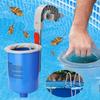 Wall Mount Above Ground Pool Surface Skimmer Adjustable Floating Pool Filter Automatically Cleans Removes Pool Accessories
