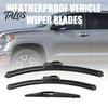 Weatherproof Vehicle Wiper Blades 3 Pcs Windshield for Suzuki SX4 2006-2020, 26" Smooth Wipe Car Accessories + 14" 10" Original Equipment Automotive