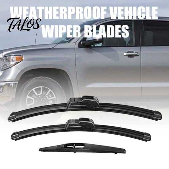 Weatherproof Vehicle Wiper Blades 3 Pcs Windshield for Suzuki SX4 2006-2020, 26" Smooth Wipe Car Accessories + 14" 10" Original Equipment Automotive